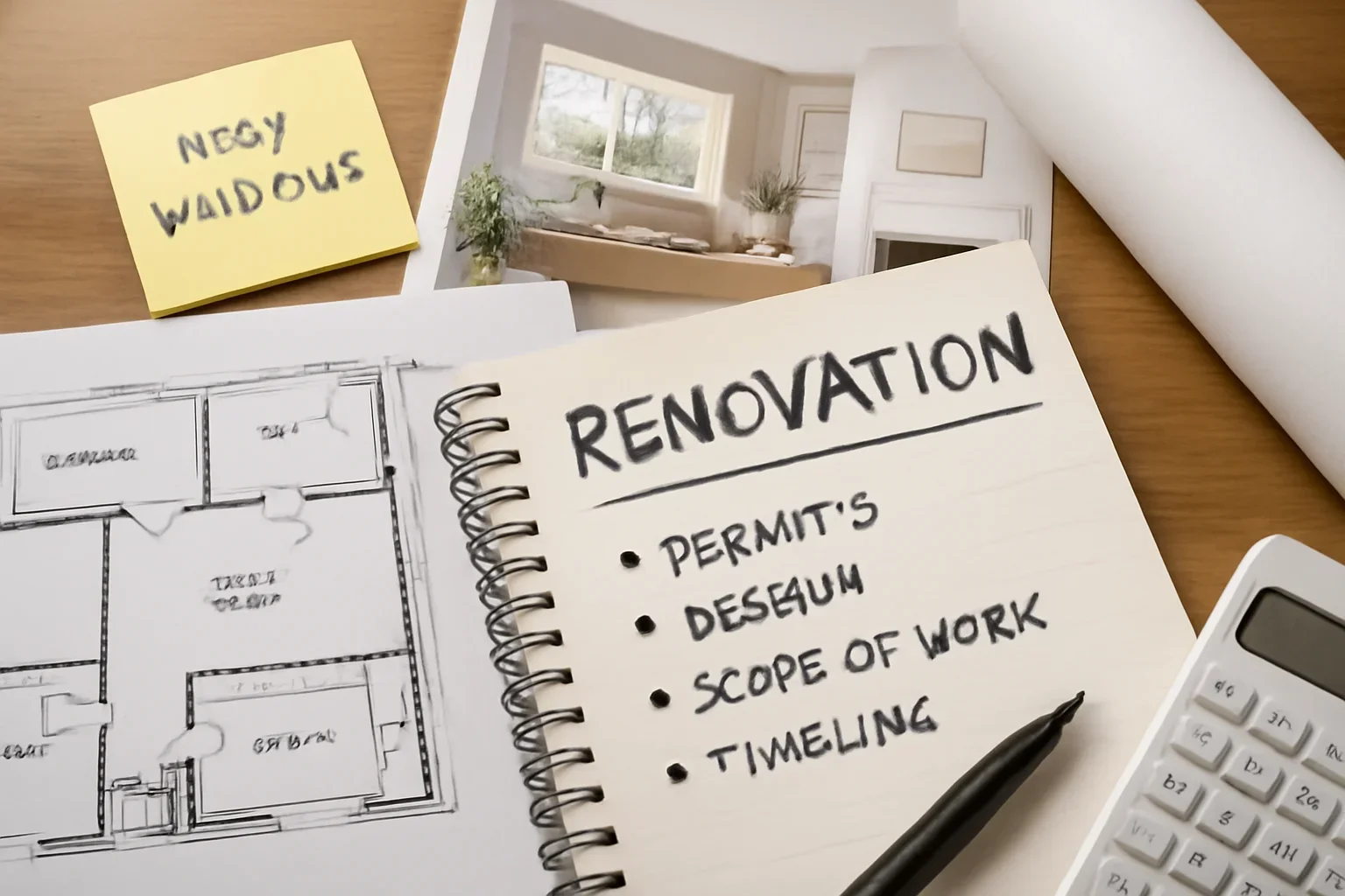 Renovation Permits in BC: What Homeowners Need editorial planning image
