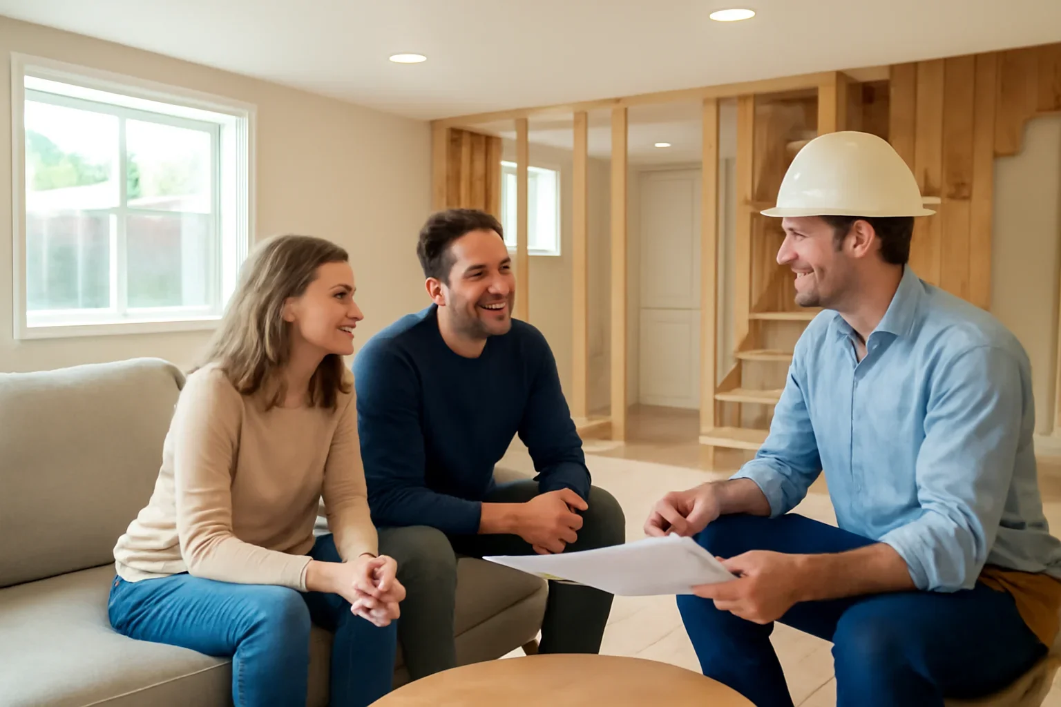 Basement Renovation consultation for a property owner in Langley, BC