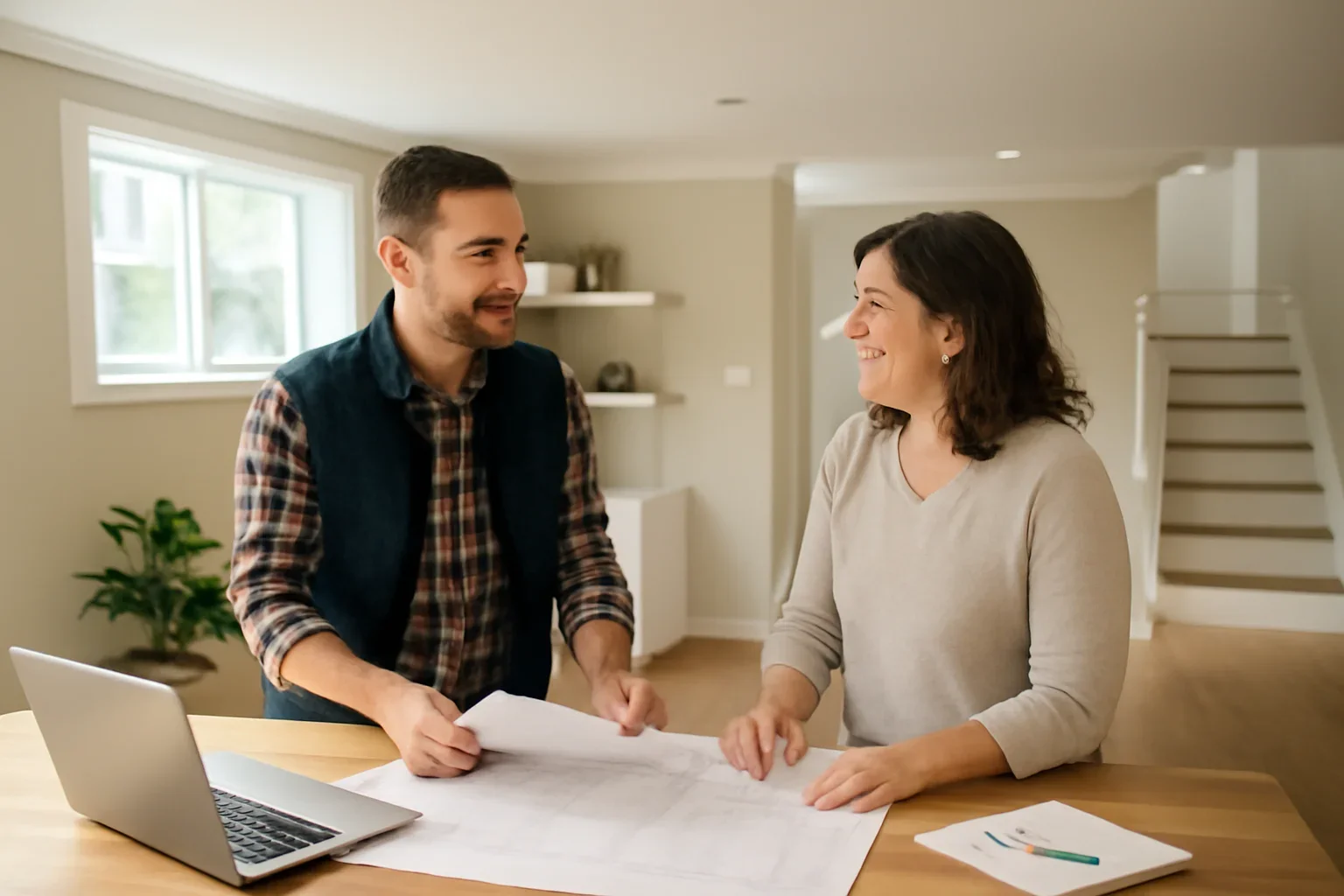Basement Renovation consultation for a property owner in Victoria, BC