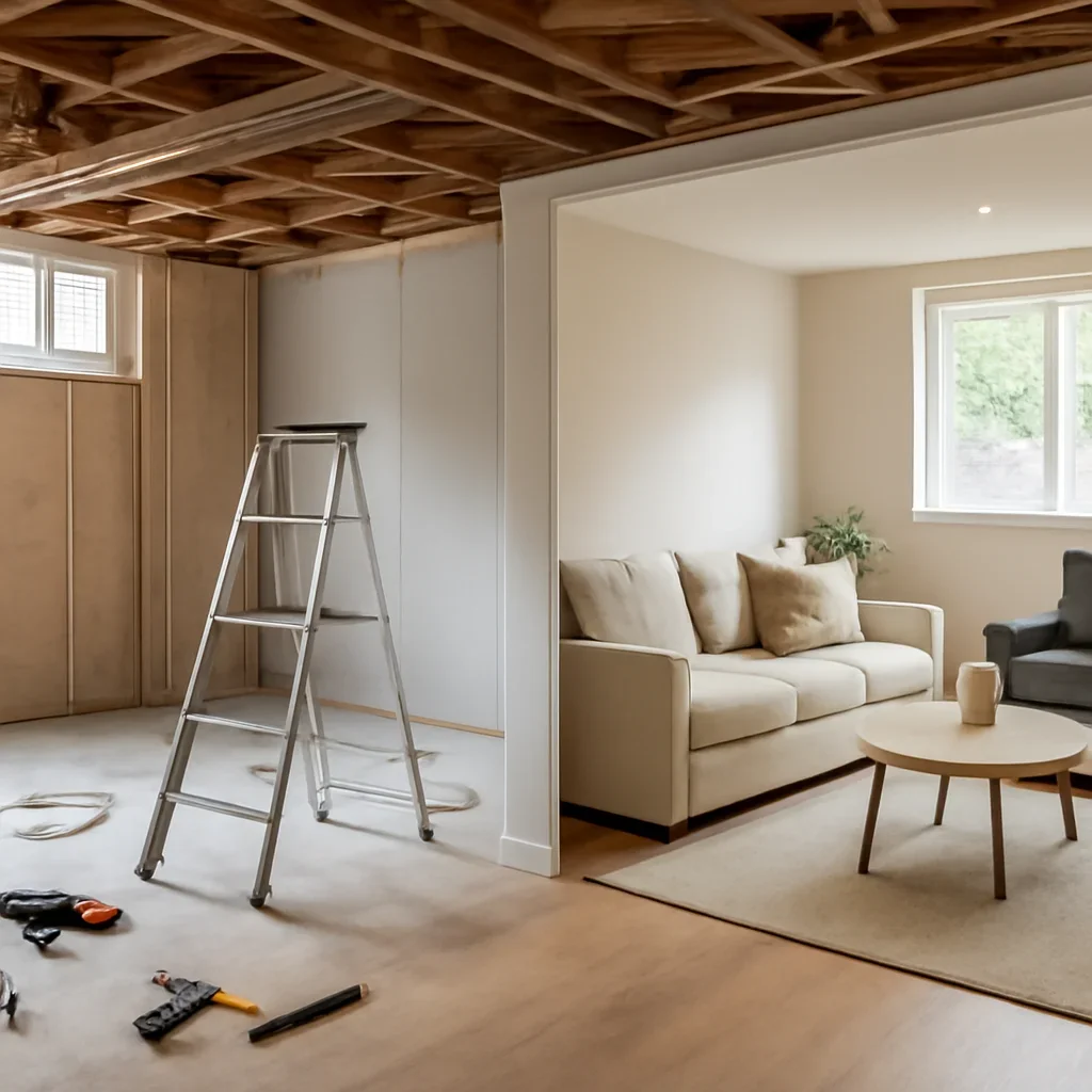 Supporting editorial image for basement renovation ideas for more living space