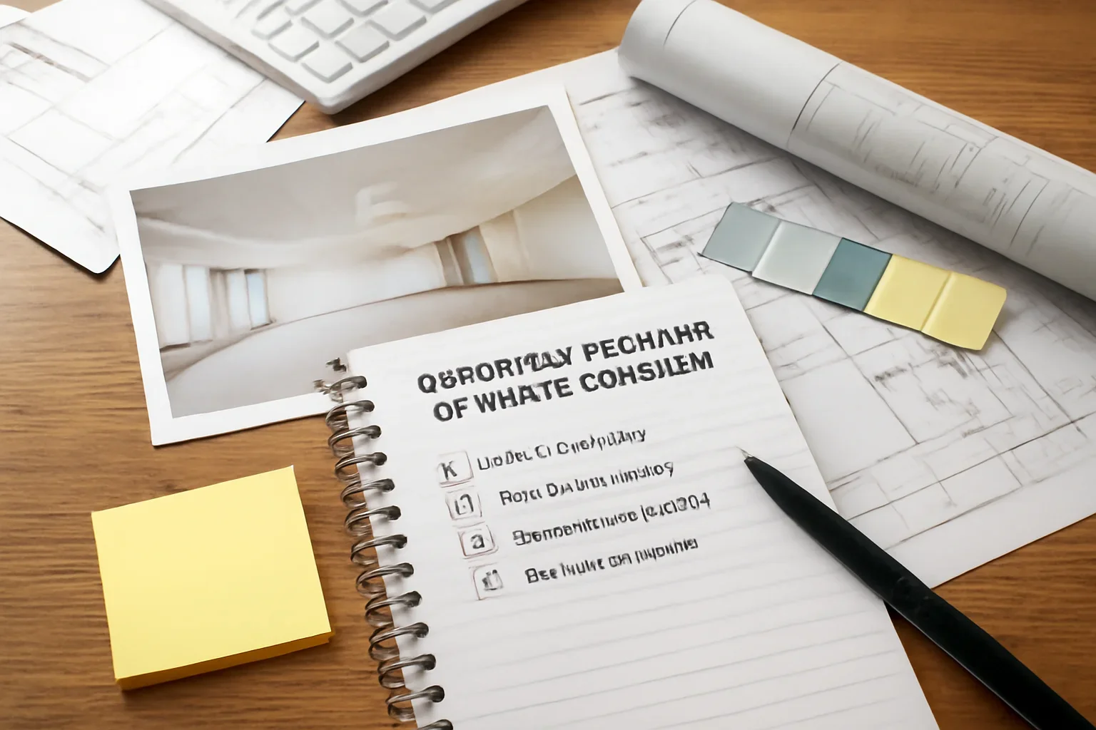 Commercial Renovation Planning Checklist editorial planning image
