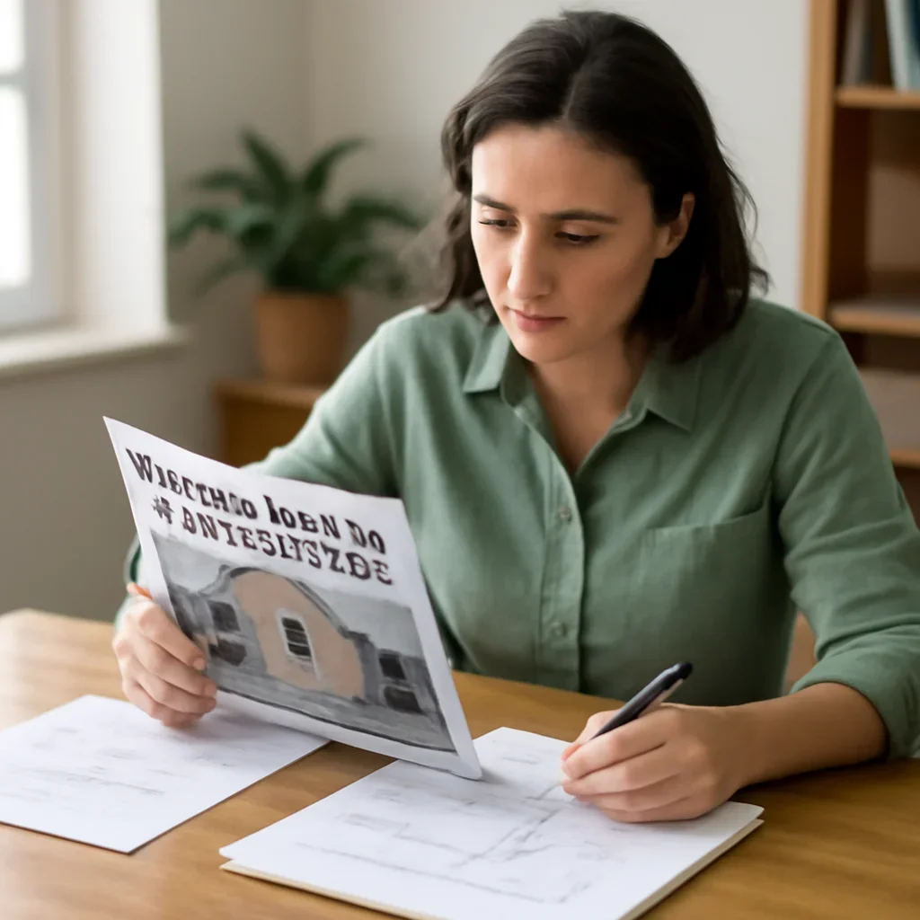 Homeowner turning article research into renovation planning for how to plan a home addition