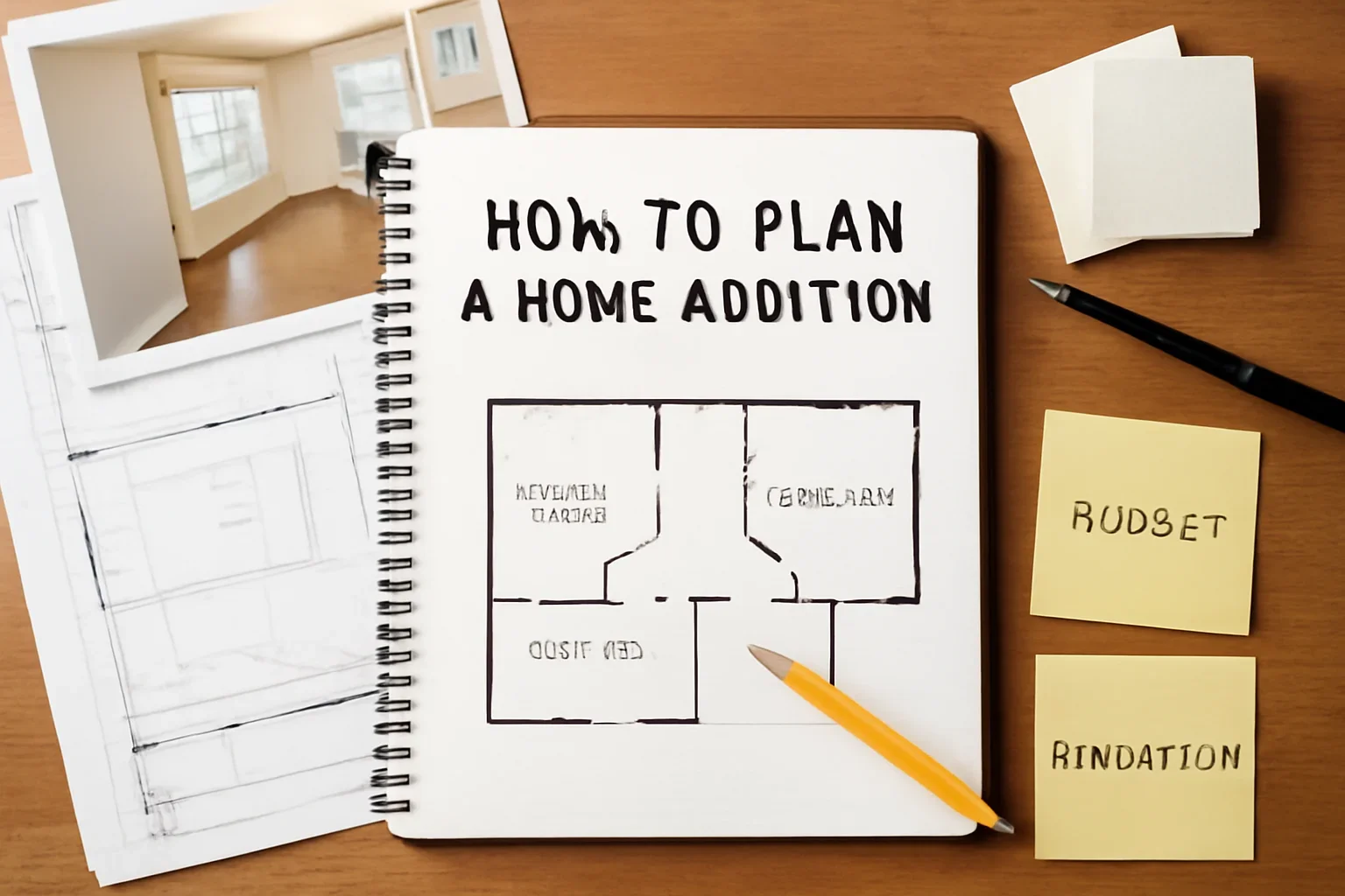 How to Plan a Home Addition editorial planning image