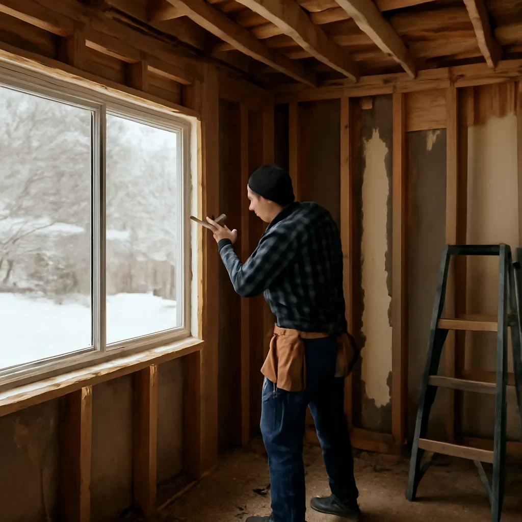 Supporting editorial image for winter home renovations in bc