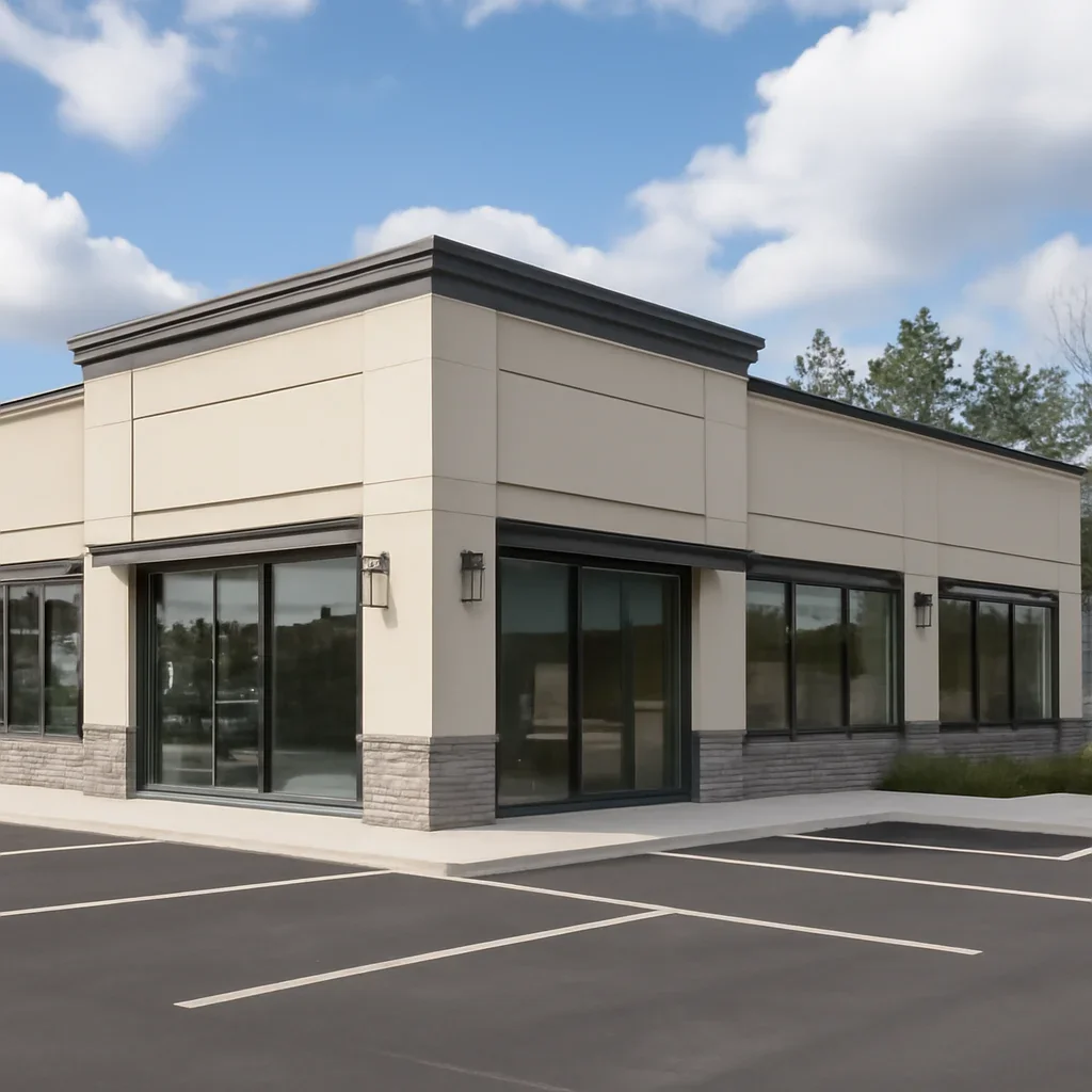 Finished commercial renovation project in Prince George, BC