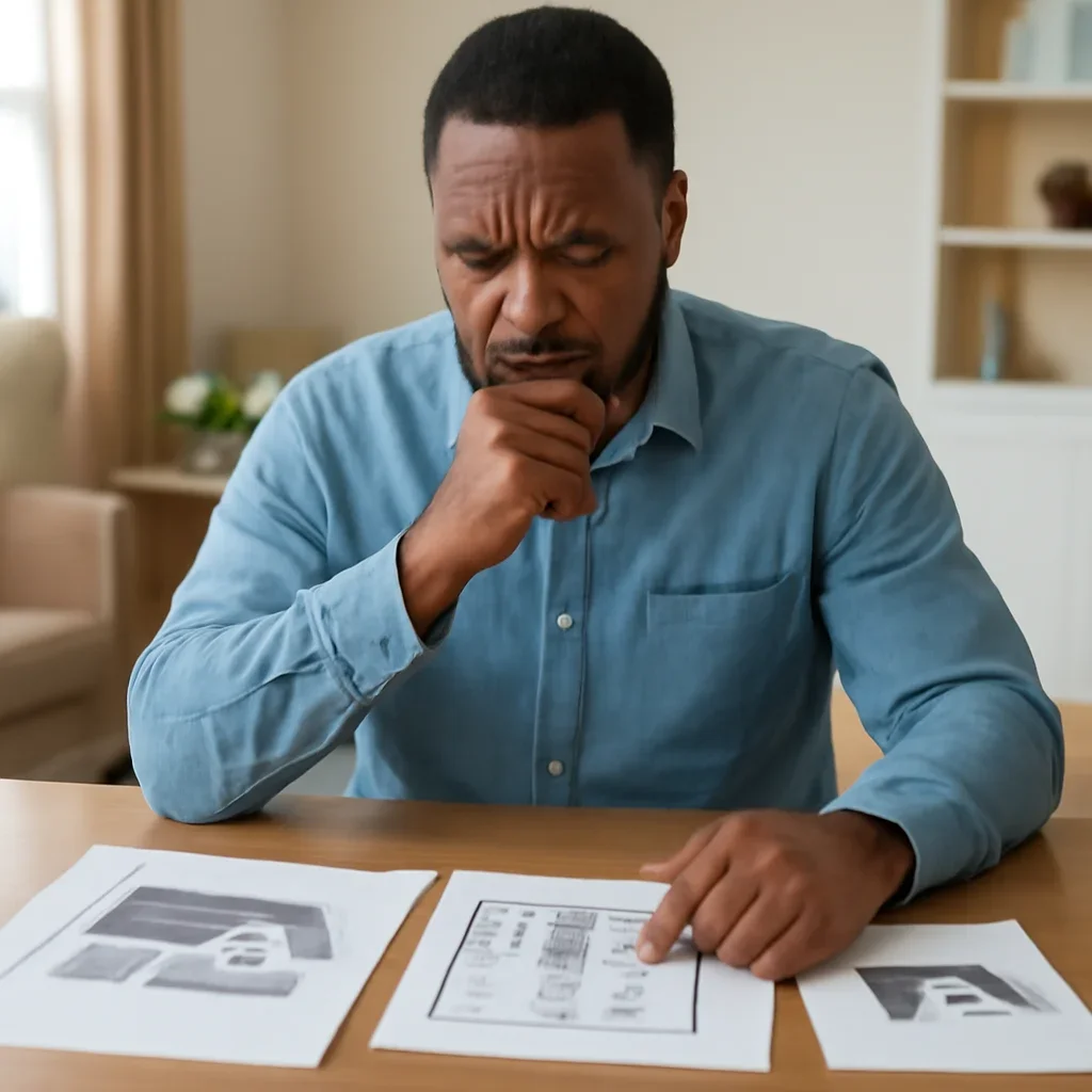 Homeowner reviewing home addition vs moving options before choosing a path