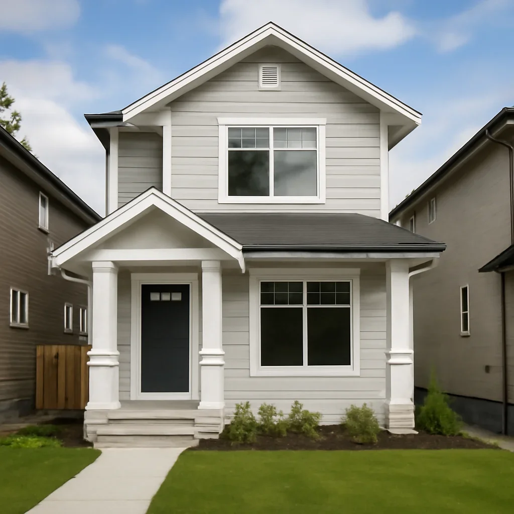 Finished home renovation project in Burnaby, BC