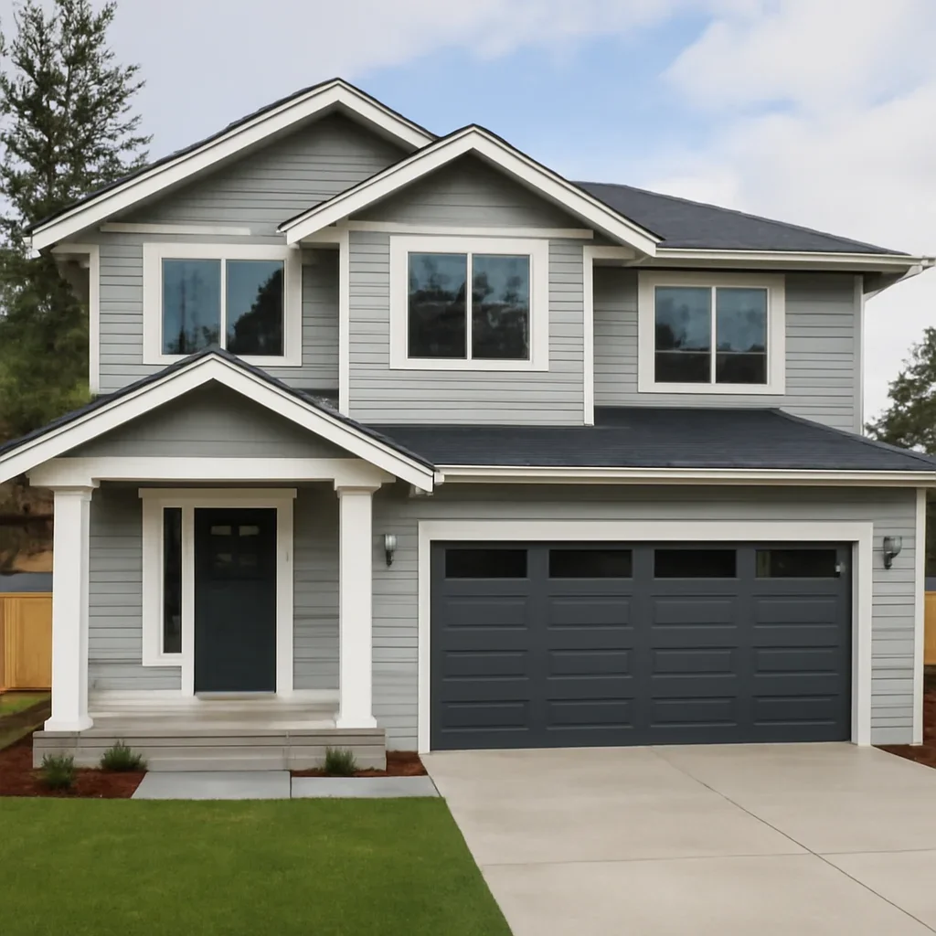 Finished home renovation project in Campbell River, BC