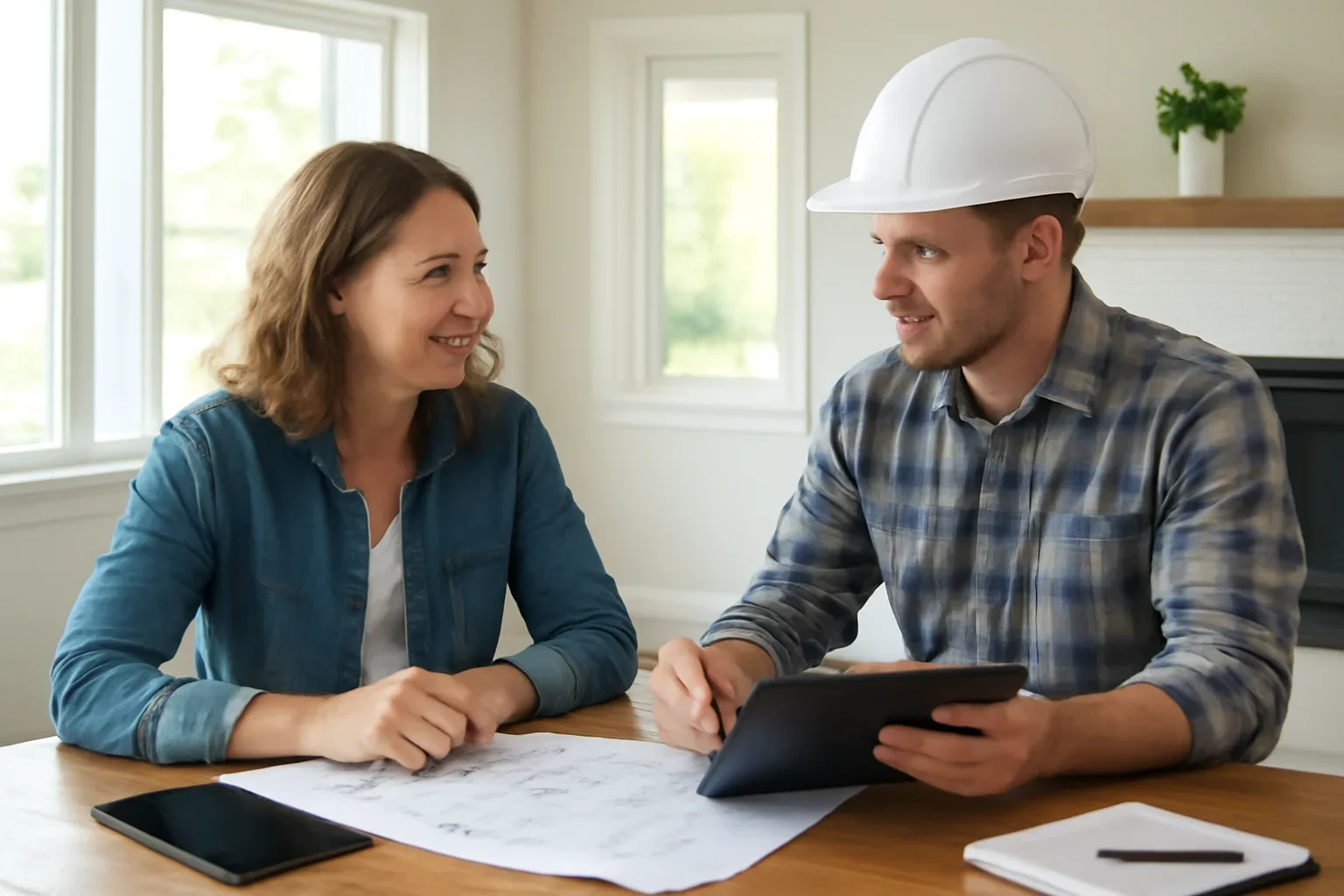 Home Renovation consultation for a property owner in Campbell River, BC