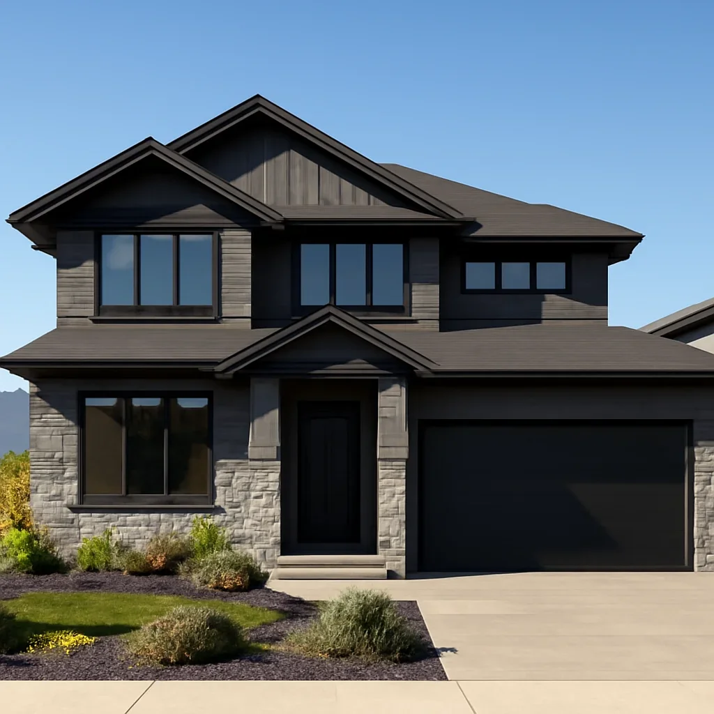 Finished home renovation project in Kelowna, BC