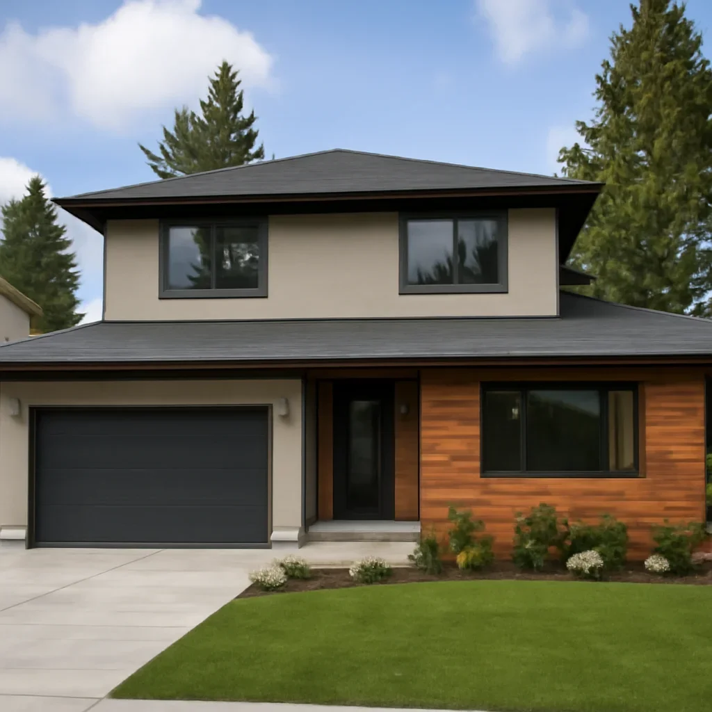 Finished home renovation project in North Vancouver, BC