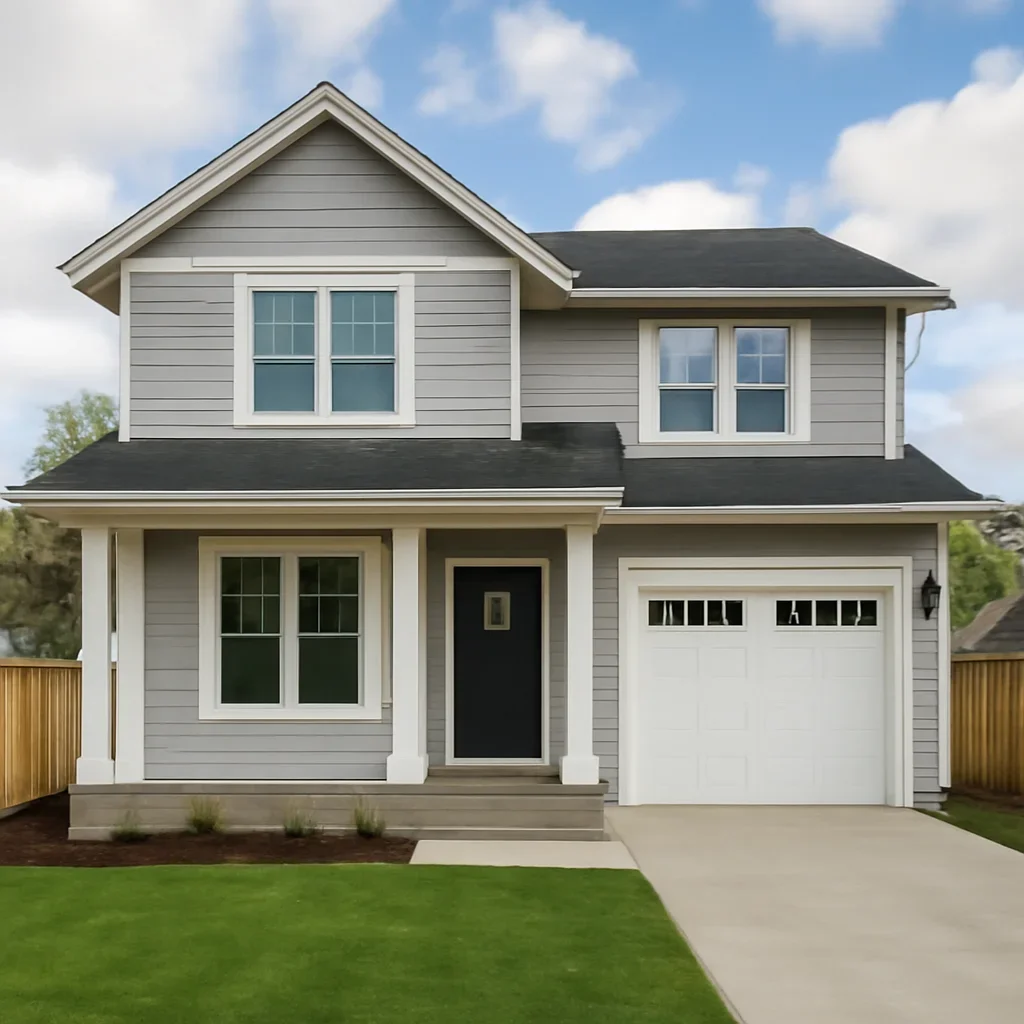 Finished home renovation project in Prince George, BC