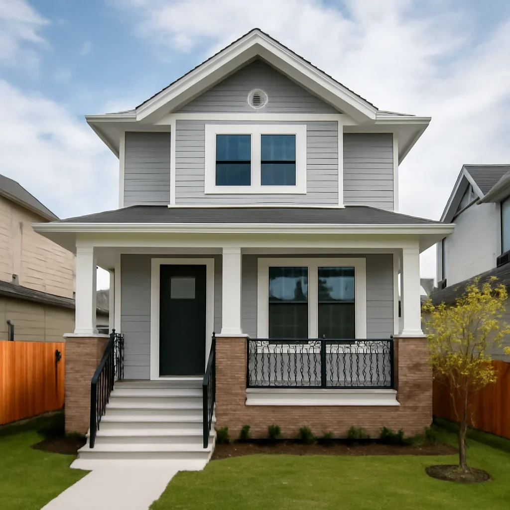 Finished home renovation project in Richmond, BC