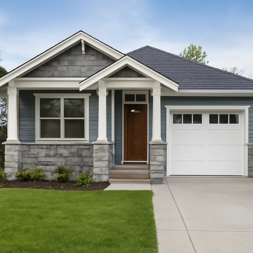 Finished home renovation project in Sidney, BC