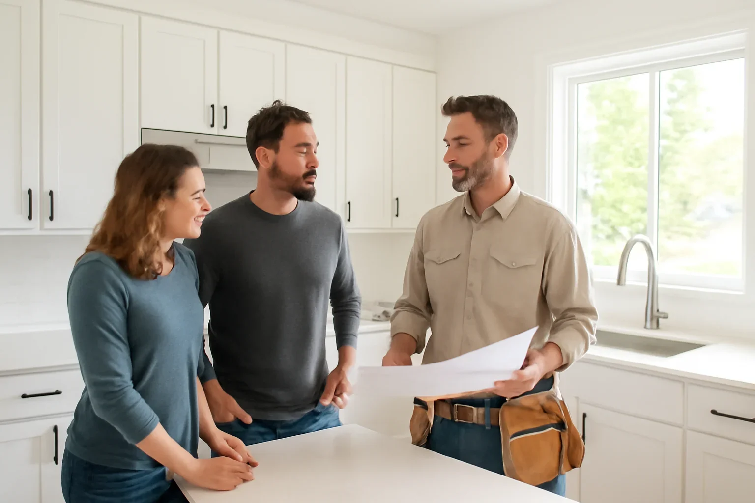 Kitchen Renovation consultation for a property owner in Campbell River, BC