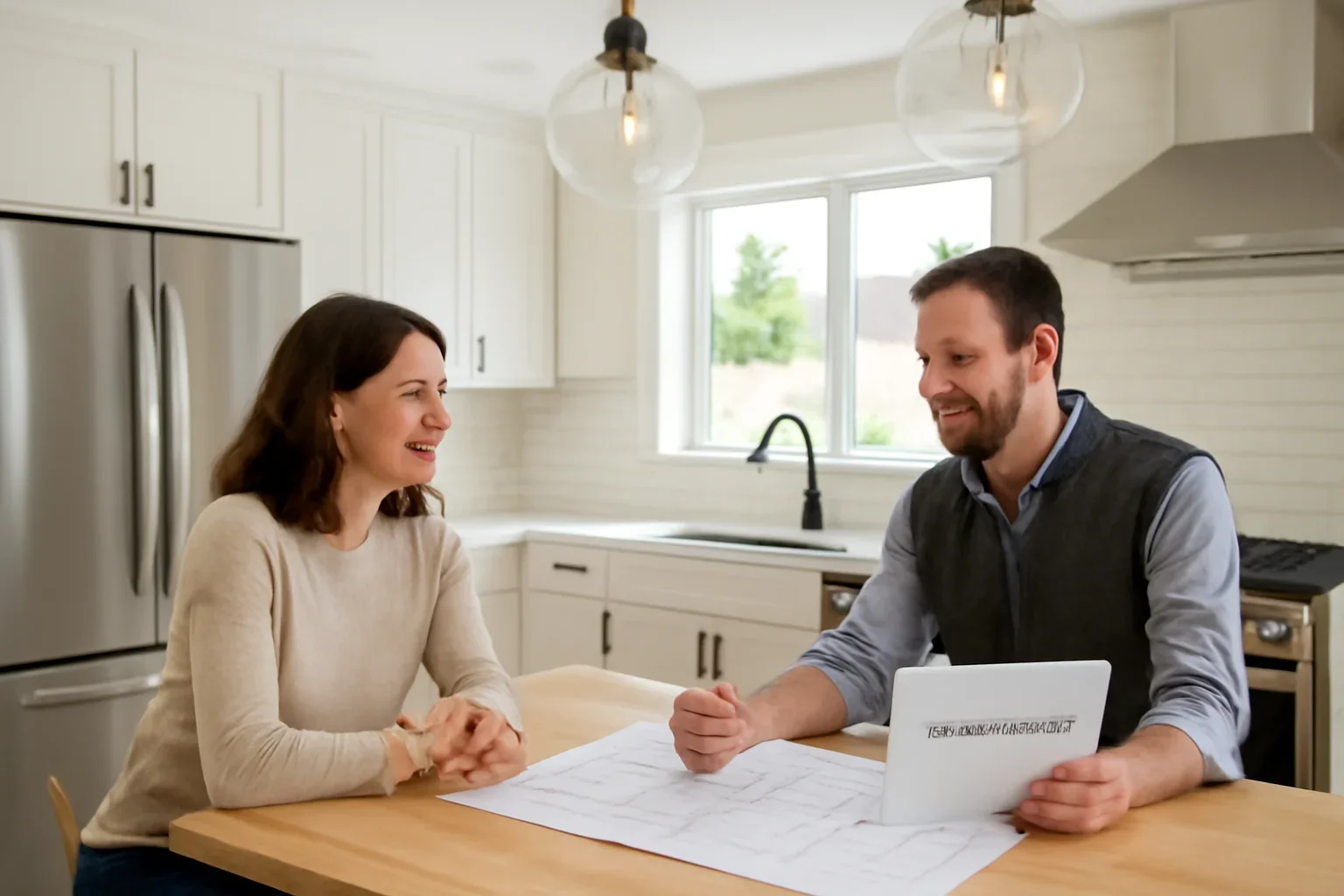 Kitchen Renovation consultation for a property owner in Coquitlam, BC